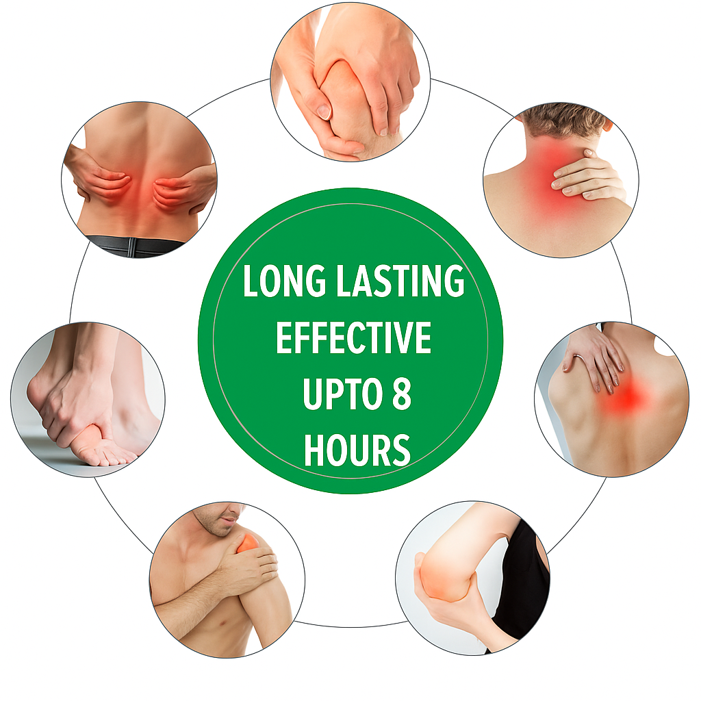 Herbal Knee Pain Relief Patches (Buy 1 Get 1 Free)10+10 Pieces