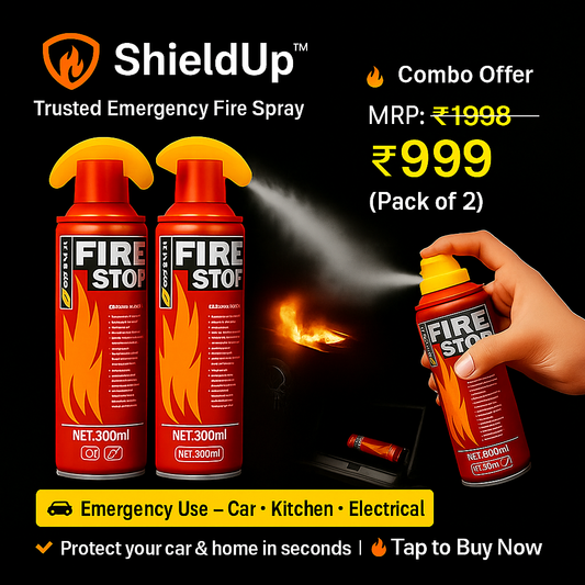 Shieldup Emergency Fire Stop – 500ml Multi-Purpose Spray