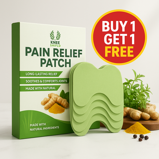 Herbal Knee Pain Relief Patches (Buy 1 Get 1 Free)10+10 Pieces