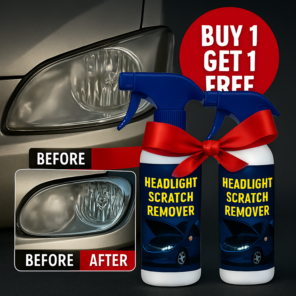 Premium Car Headlight Scratch Remover— Buy 1 Get 1 Free