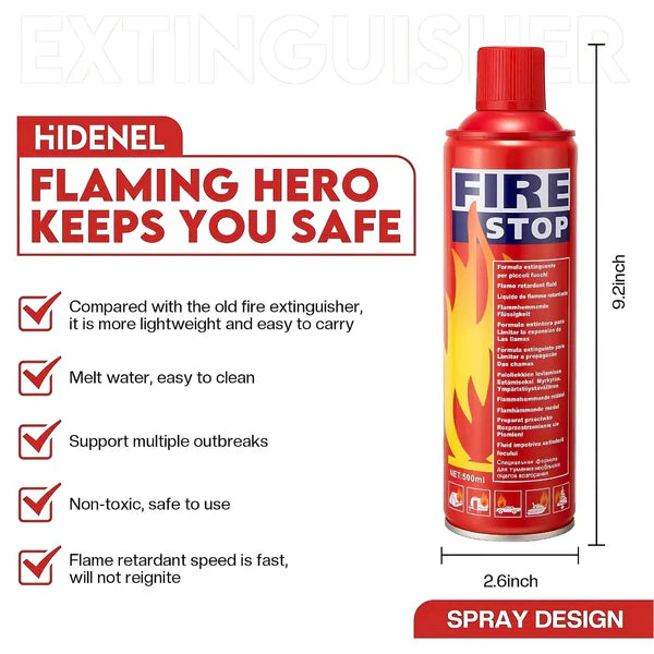 Shieldup Emergency Fire Stop – 500ml Multi-Purpose Spray